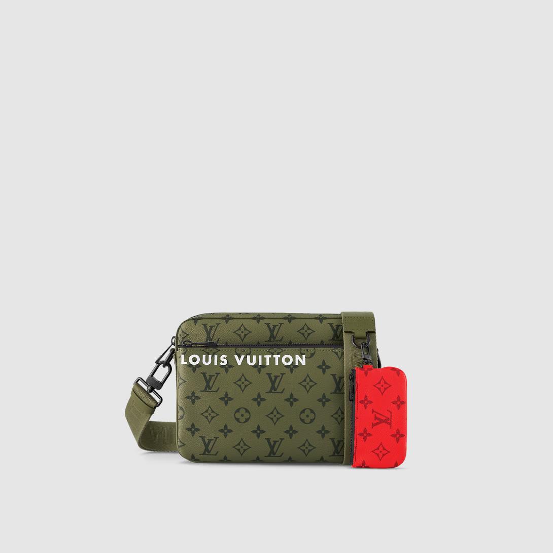 Túi Louis Vuitton Trio Messenger Monogram Other Nam Xanh Lá